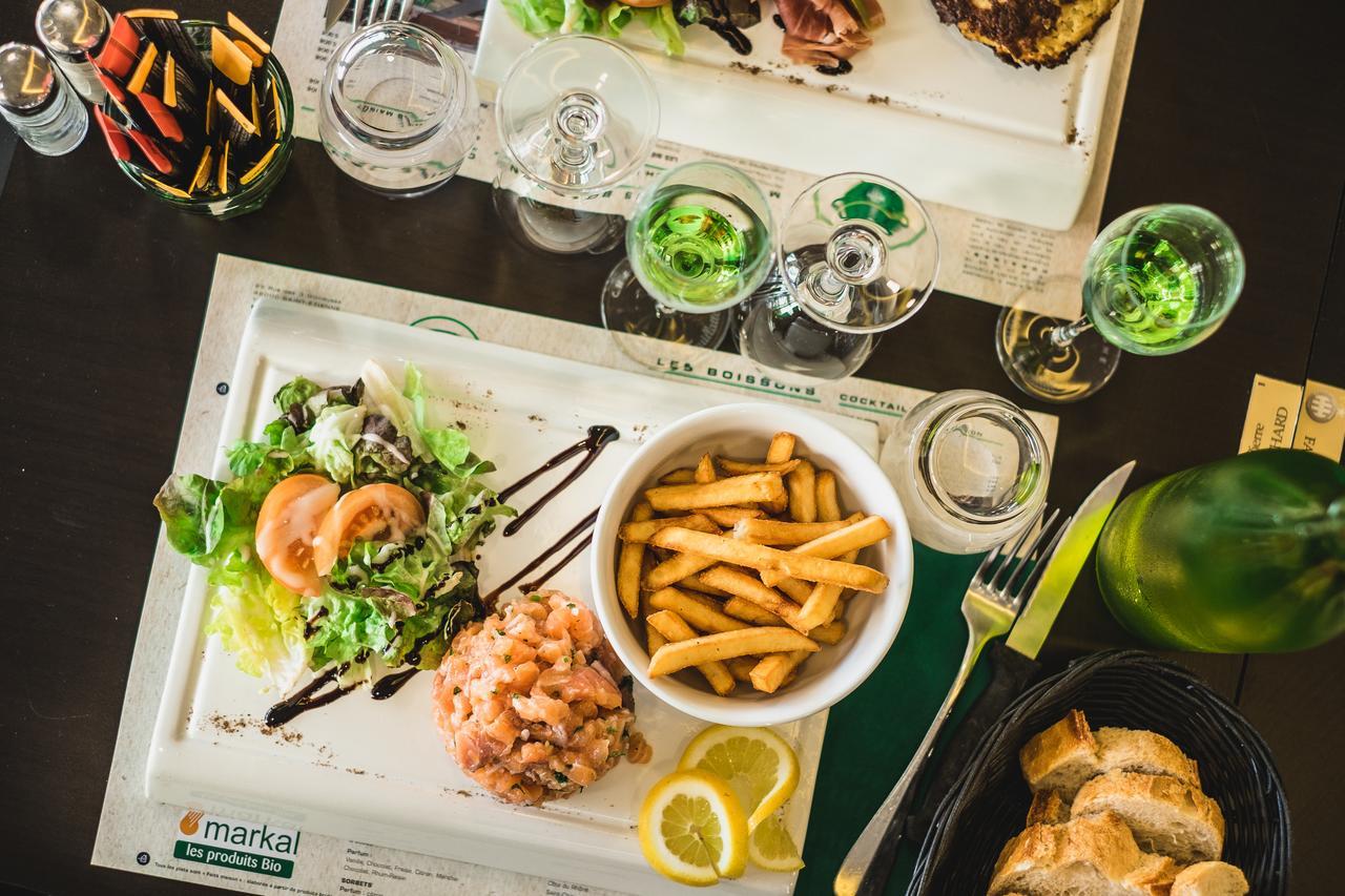 Hotel Bar Restaurant Le Chaudron Vert Сент Етиен Екстериор снимка